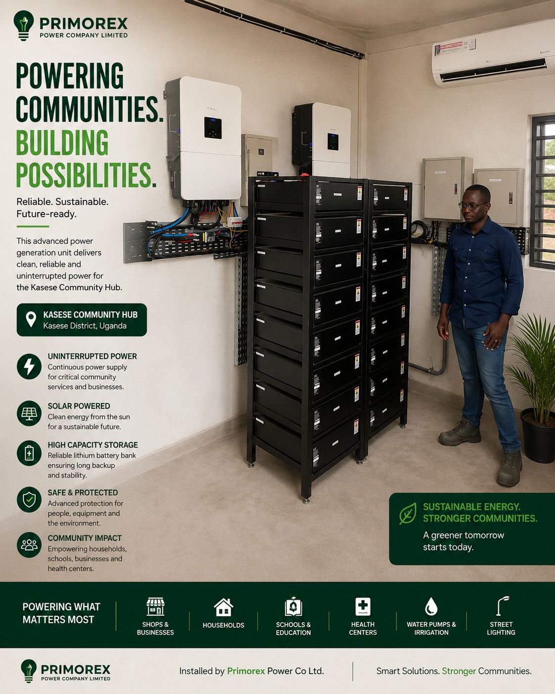 Community Energy Hub, Kasese