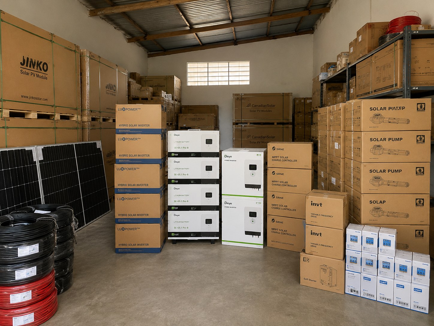 Primorex equipment warehouse
